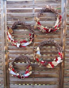 Quatre Couronnes de l'Avant et de Noël - Commande pour une boulangerie